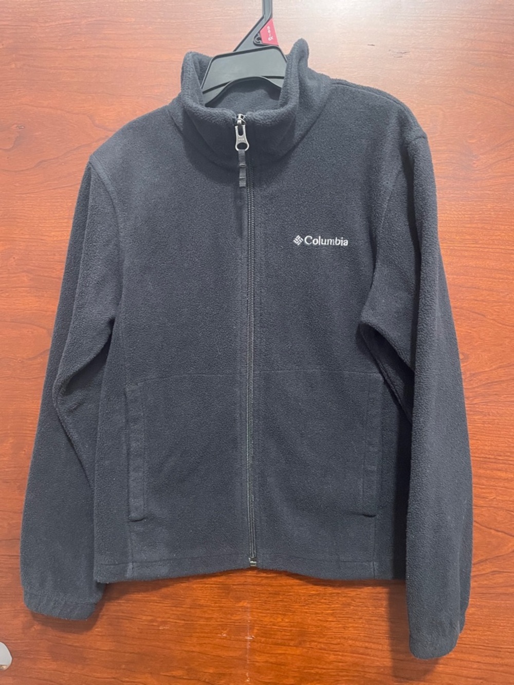 Columbia Kids Black Full-Zip Fleece Jacket